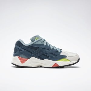 Adidasy Damskie Reebok Aztrek 96 Szare/Niebieskie/Turkusowe PL 08EORNL